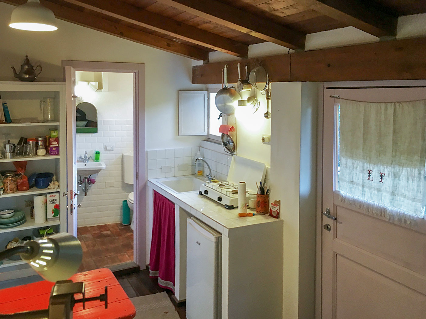 Kitchen and entrance view