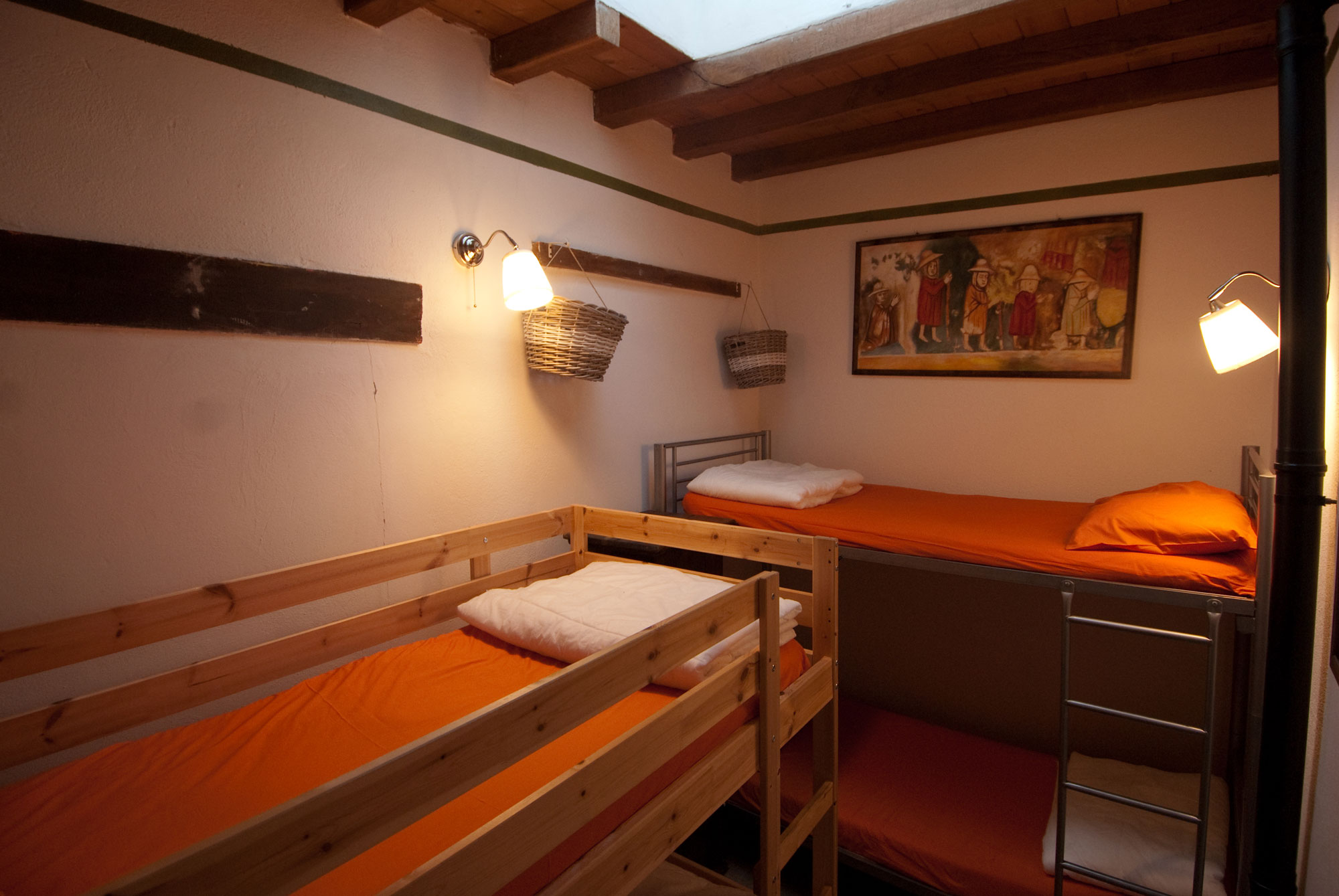 Bedroom with bunk beds